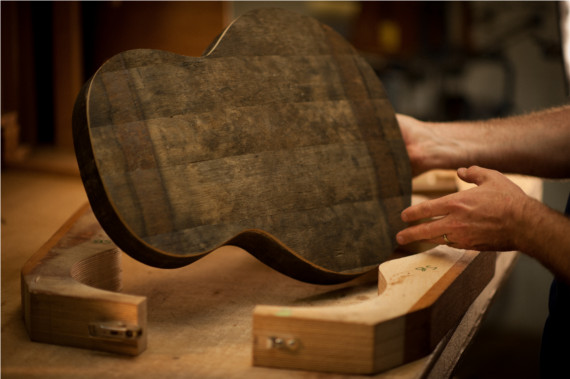 lowden-whiskey-barrel-guitar Bushmills Guitar