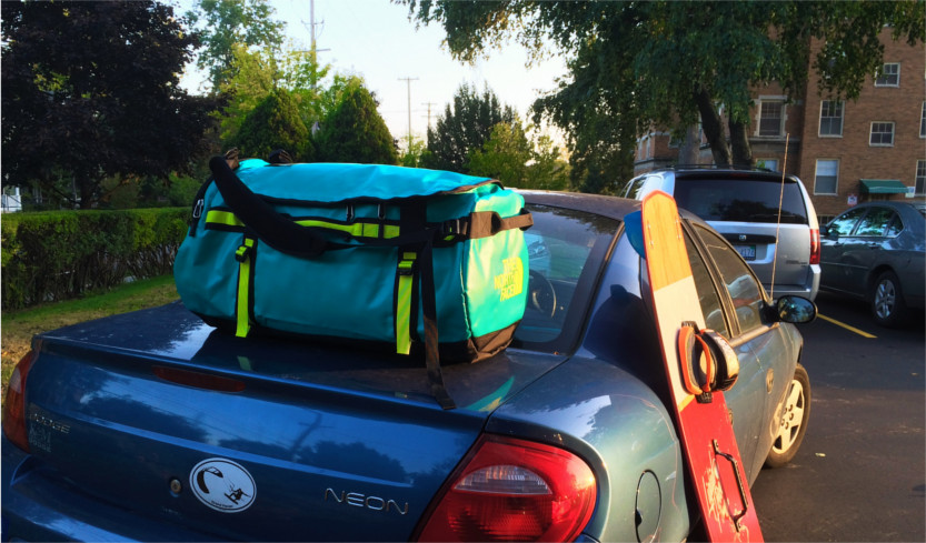 north face duffel