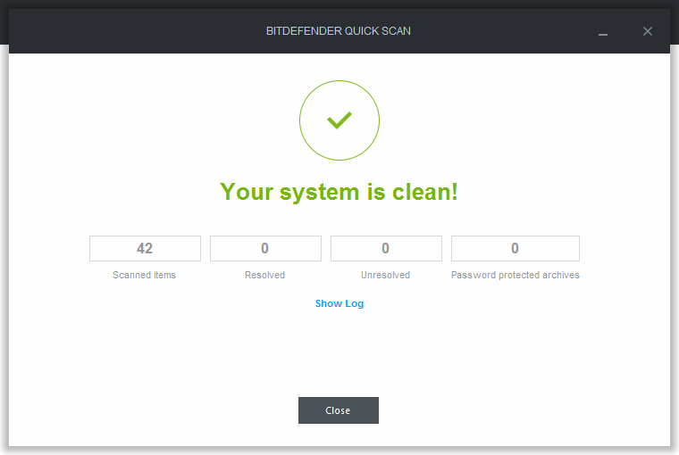 Bitdefender System Clean