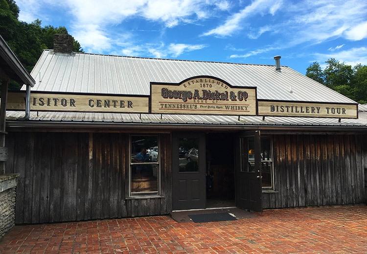 George Dickel Distillery Visitors Center - BustedWallet.com