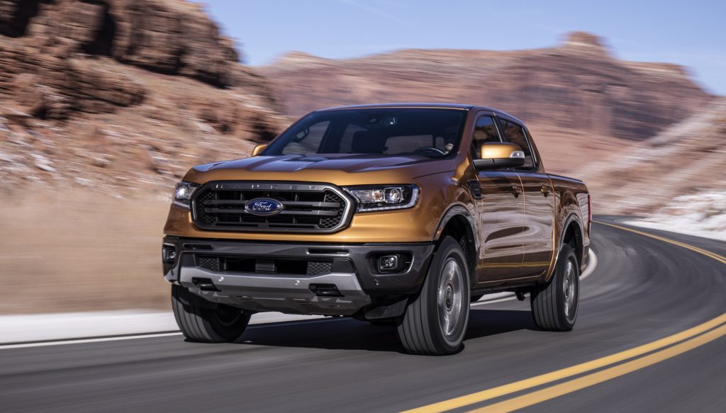 The all-new 2019 Ford Ranger for North America brings midsize truck fans a new choice from America’s truck sales leader – one that’s engineered Built Ford Tough and packed with driver-assist technologies to make driving easier whether on- or off-road.