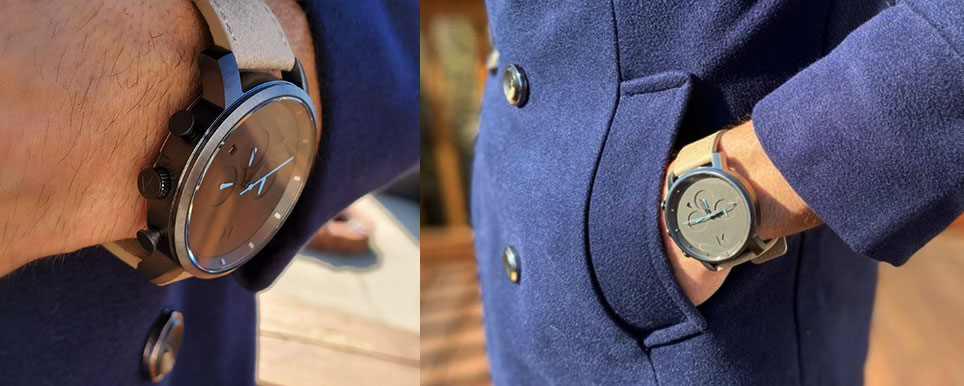 MVMT Chrono Gunmetal Sandstone