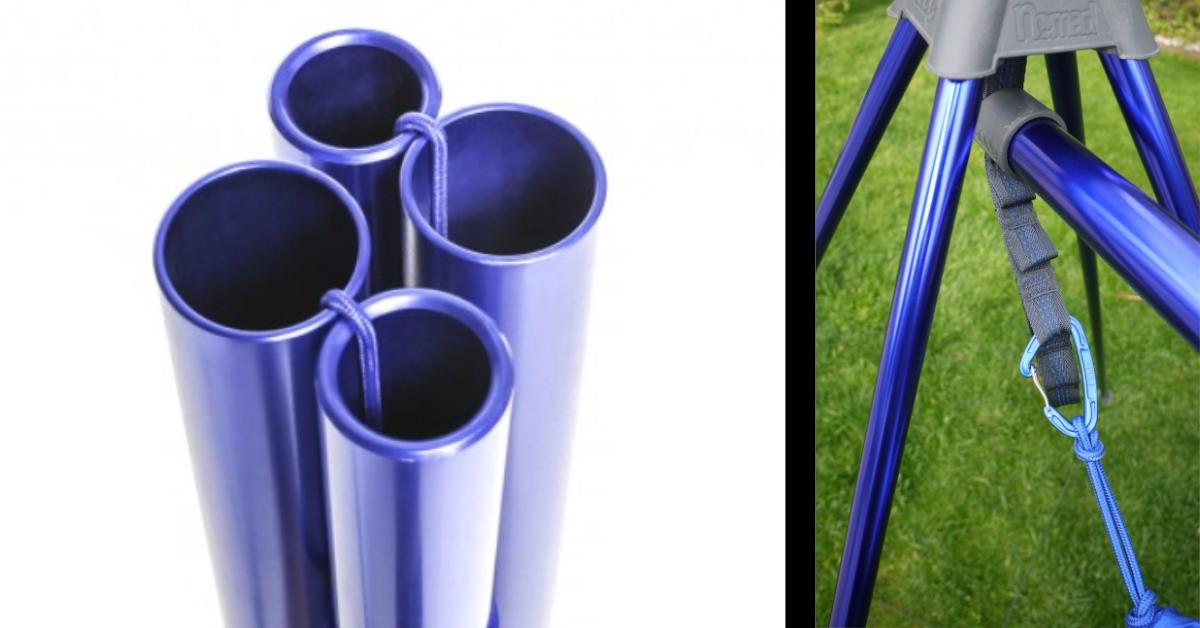 ENO Nomad Hammock Stand_Pole Side by Side